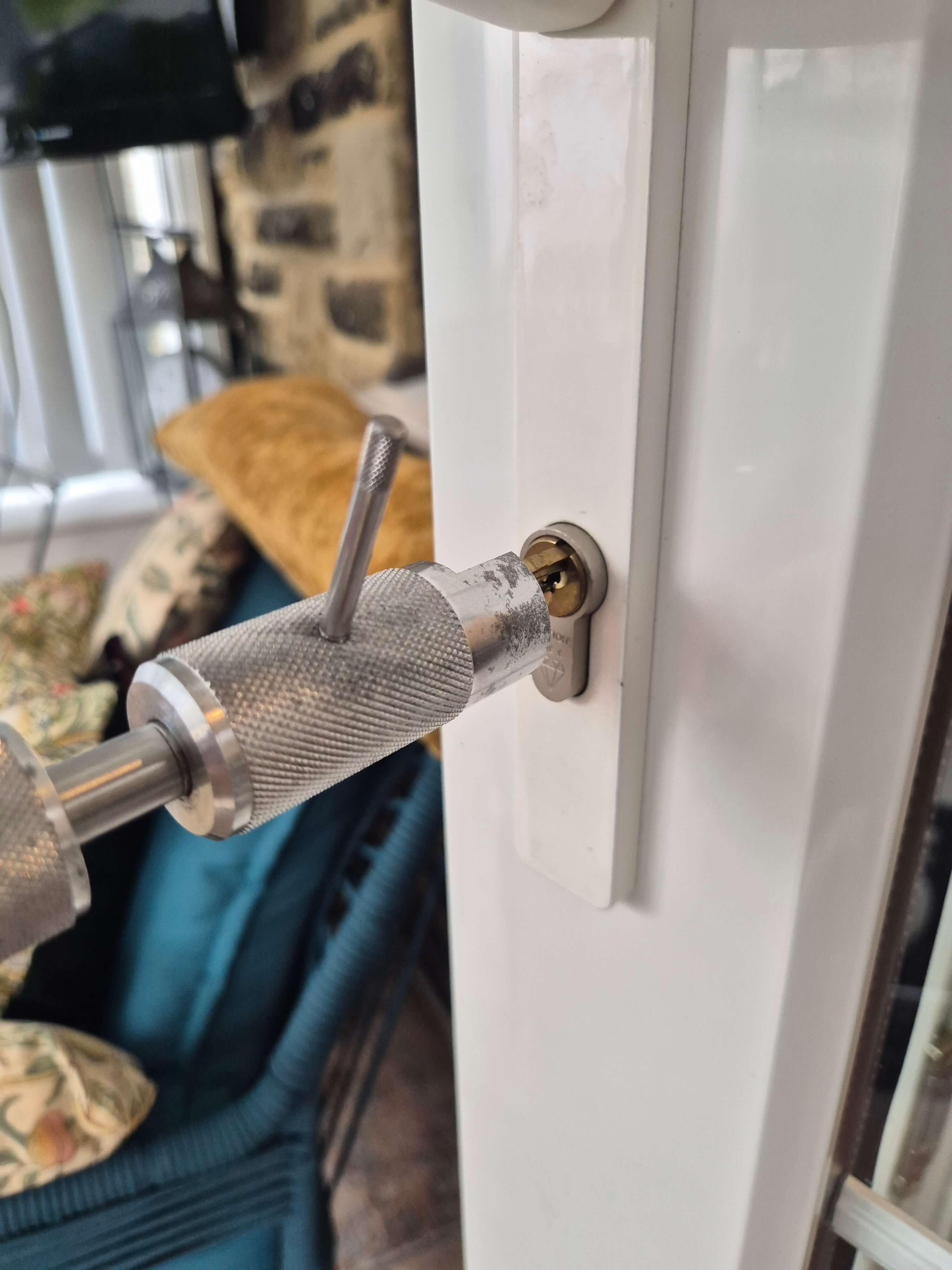 lock picked open by 1st Defence Locksmiths Leeds